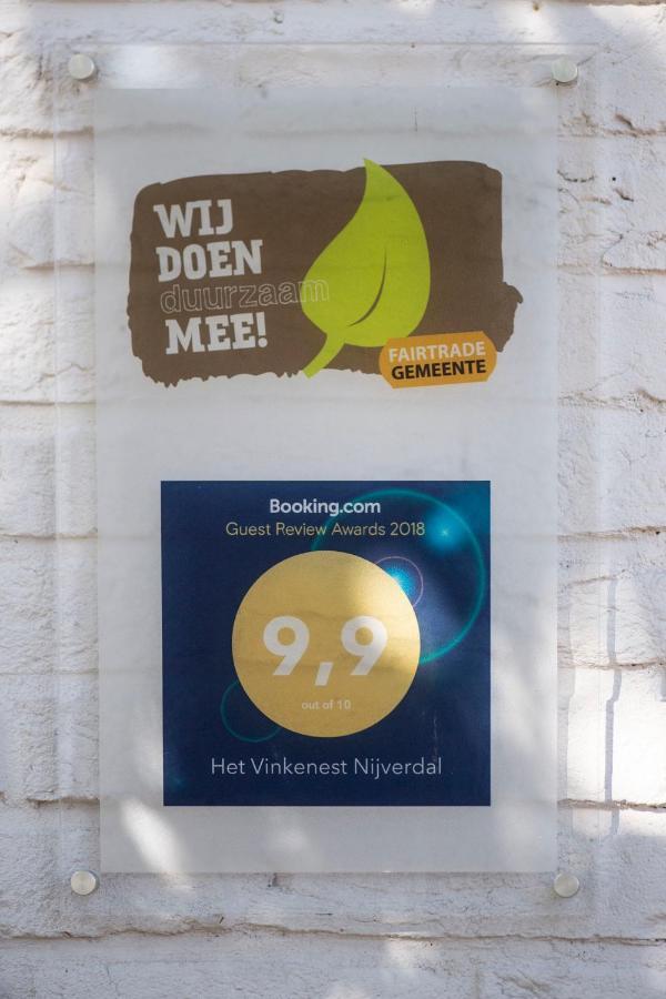 Bed & Breakfast Het Vinkenest 奈弗达尔 外观 照片